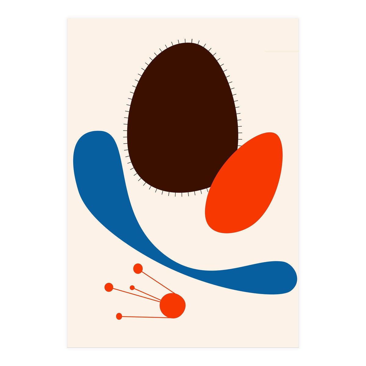 Sputnik and Blue Smile (Print Only)