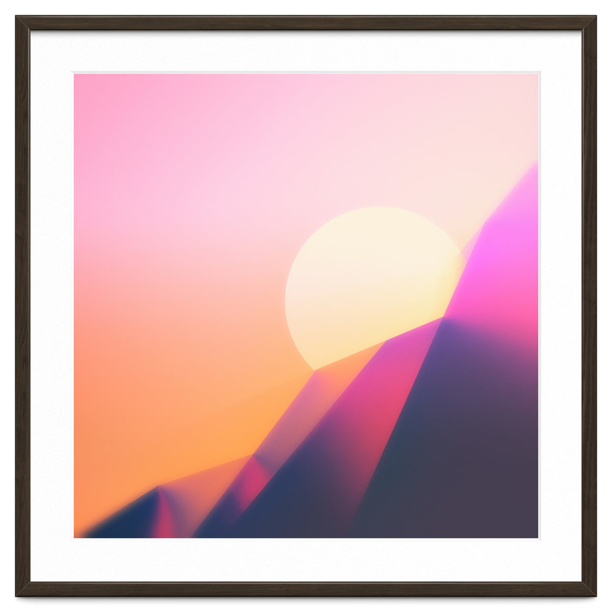 Sun Desert Mountain Sky