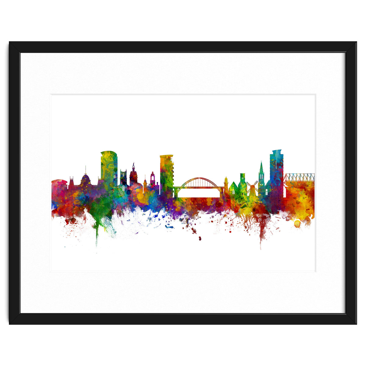 Sunderland England Skyline