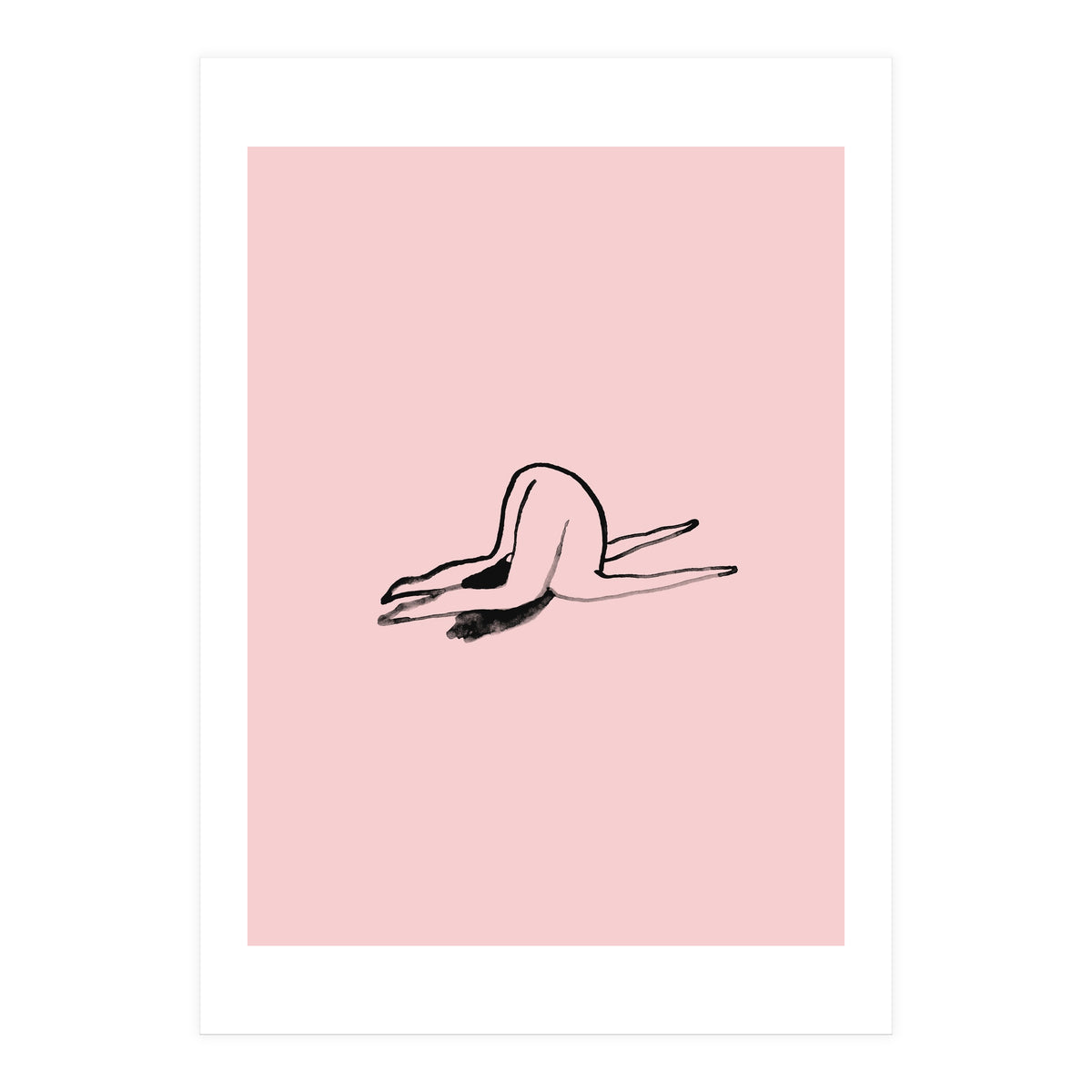 Earpressurepose (Print Only)