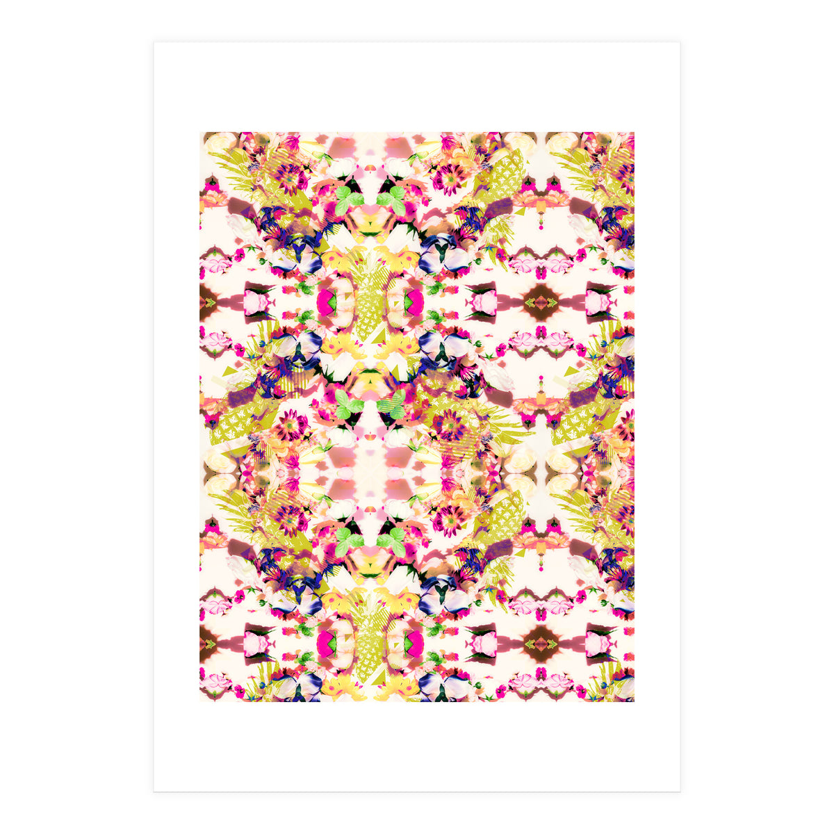 Painting mosaic - Abstract nature  (Print Only)