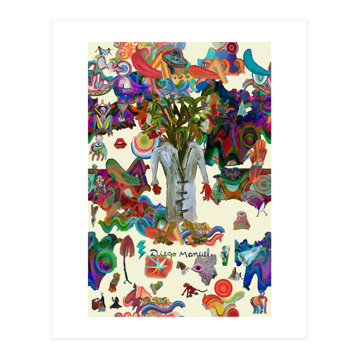 Graffitis 2021 Tapiz 47 B (Print Only)