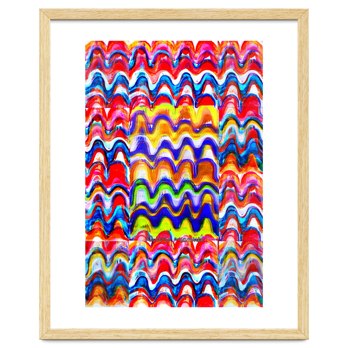 Pop abstract color full