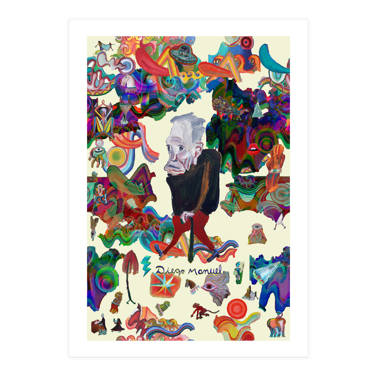 Graffitis 2021 Tapiz 56 B (Print Only)