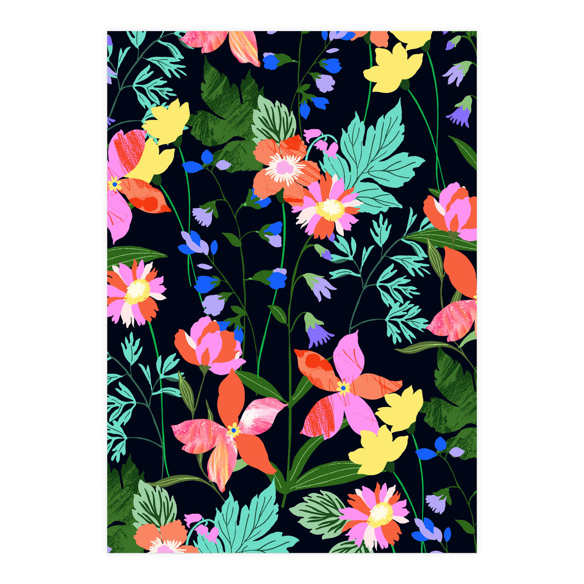 Flower garden (Print Only)