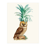 Pineapple Owl Vintage (Print Only) thumbnail