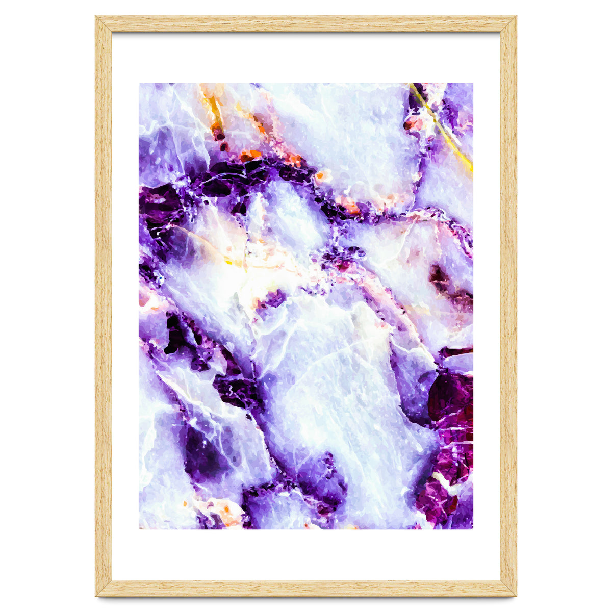 Purple marbling I