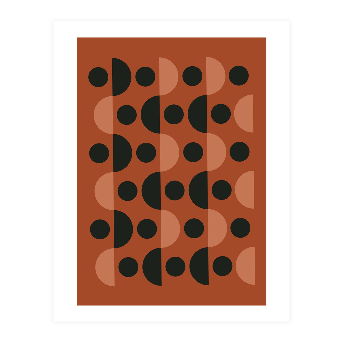 Modern Abstract Geometric I (Print Only)