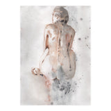 Naked girl from the back (Print Only) thumbnail