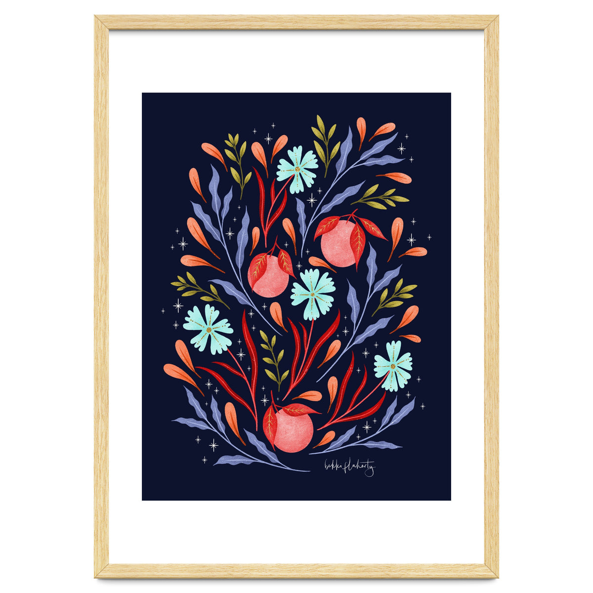 Wild Flowers and Oranges