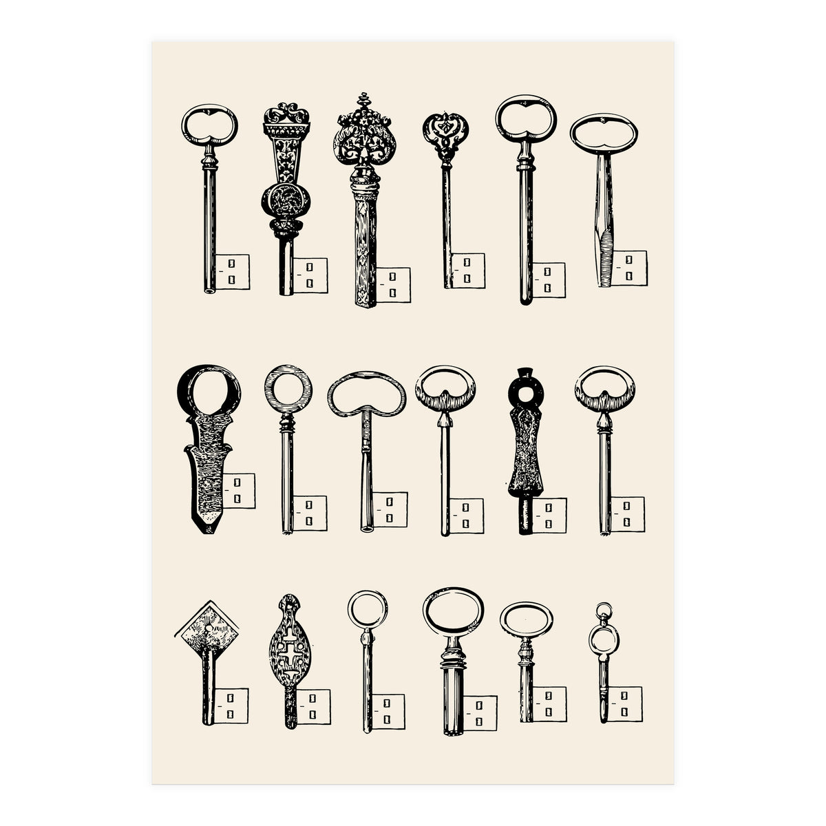 USB Keys (Print Only)