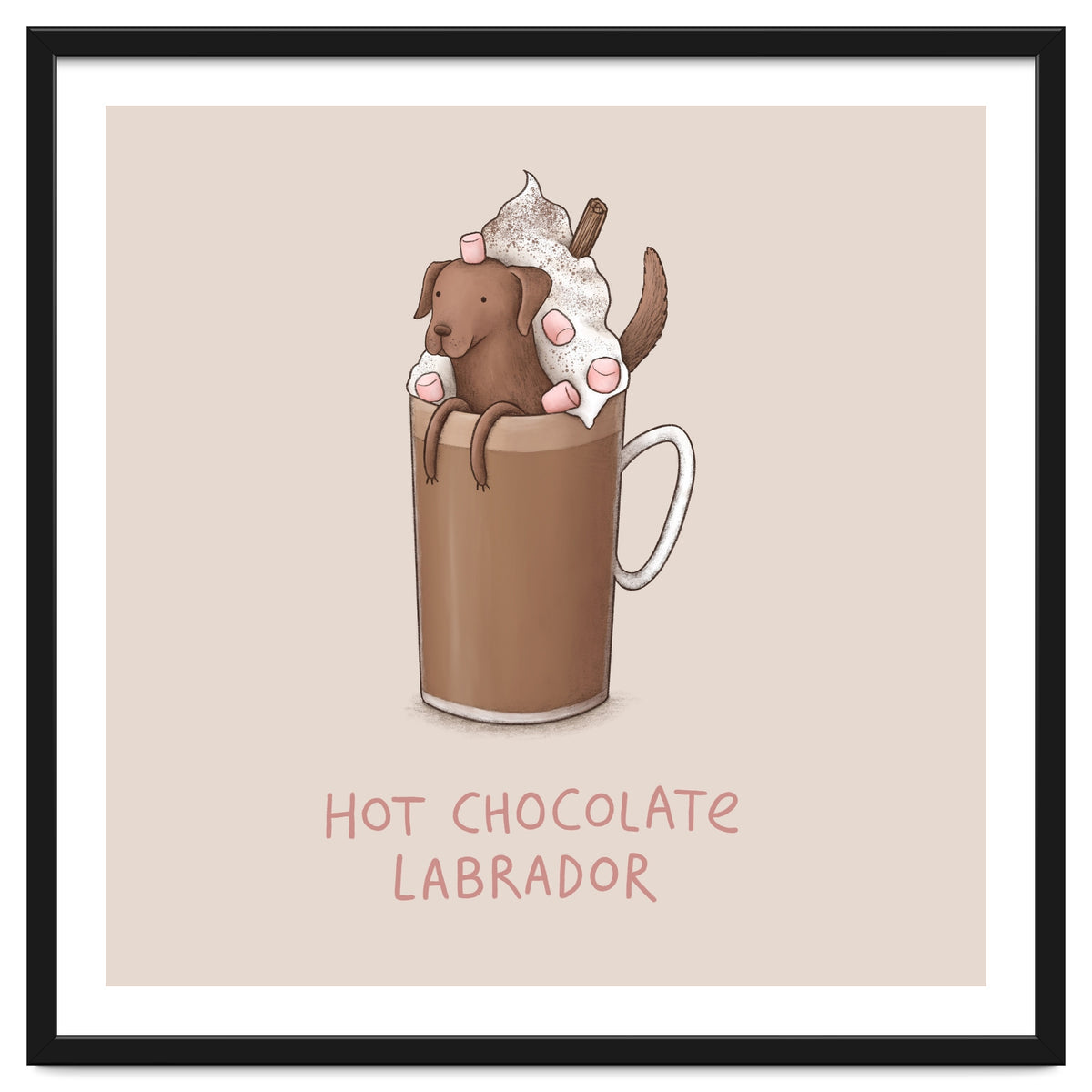 Hot Chocolate Labrador
