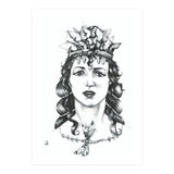 Butterfly Crowned Priestess (Print Only) thumbnail
