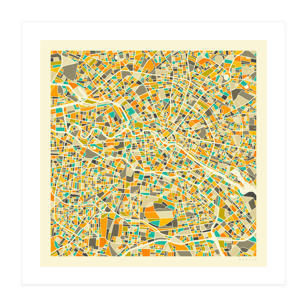 BERLIN MAP (Print Only)