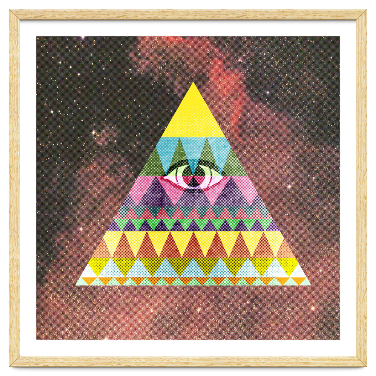 Pyramid In Space