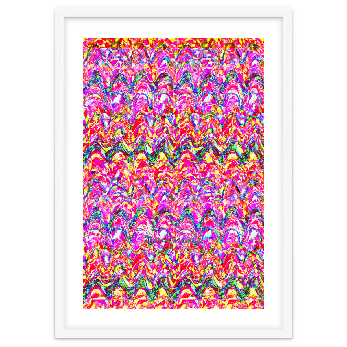 Pop abstract color full