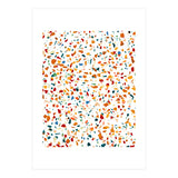 Tan Terrazzo | Eclectic Quirky Confetti Painting | Celebration Colorful Boho Happy Party Graphic  (Print Only) thumbnail