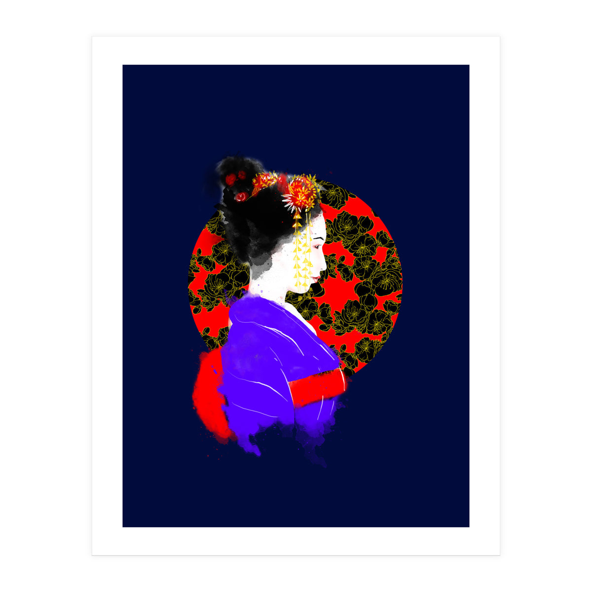 inked Geisha (Print Only)