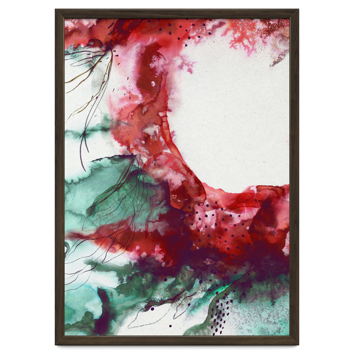 Abstract floral explosion