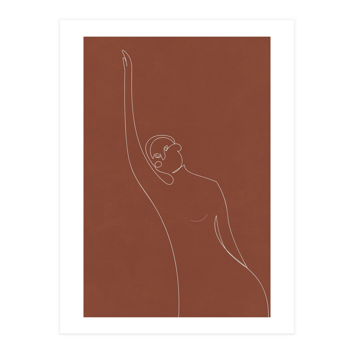 Line Art Woman Body (Print Only)