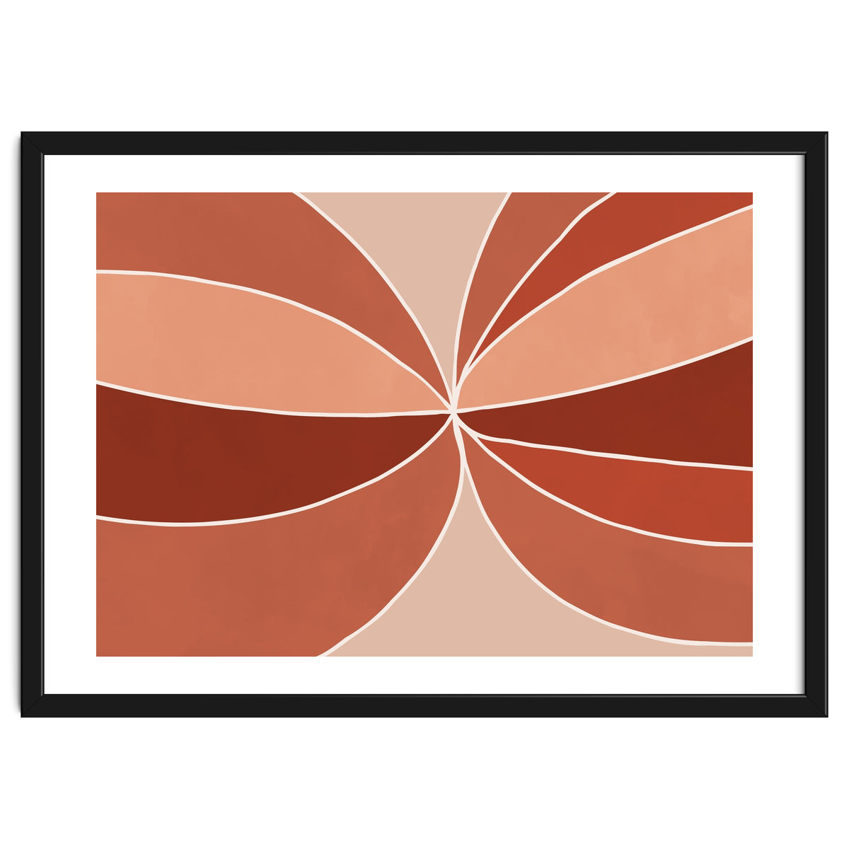 Boho Earth Tones Lines