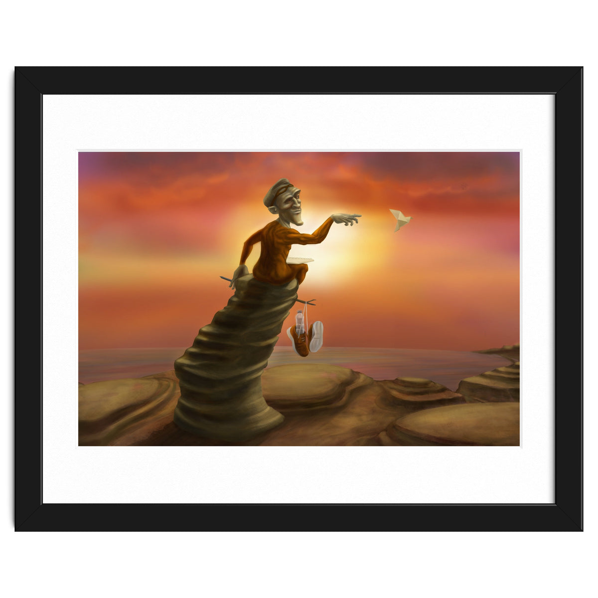 Superhero on a break