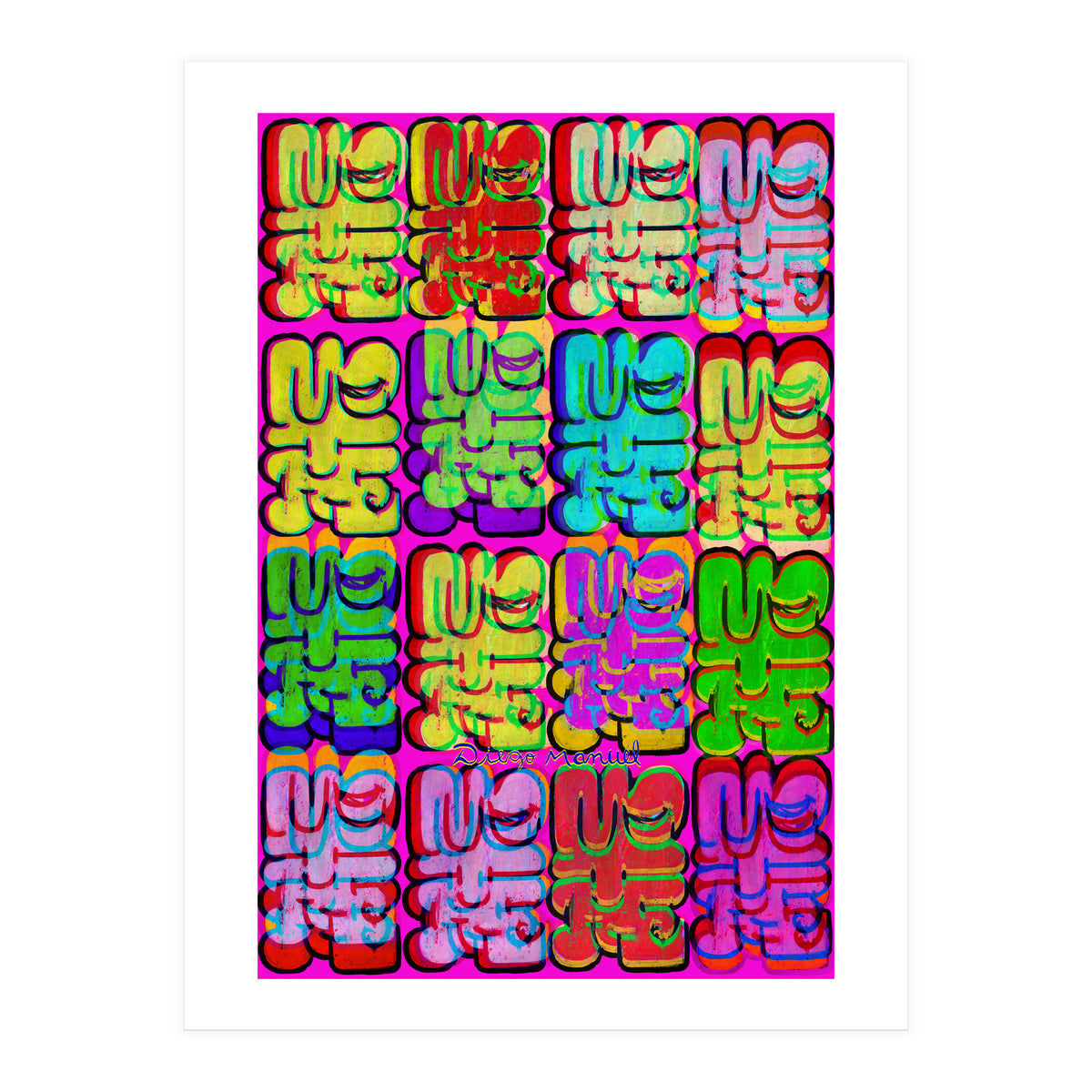 Graffitis 2021 Tapiz 124 (Print Only)