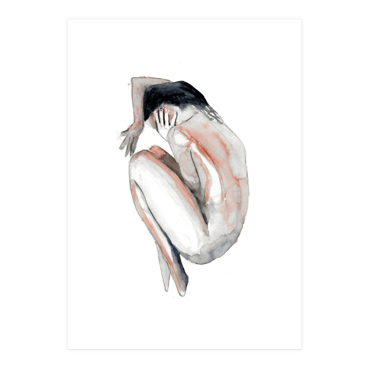 Untitled #21 - Woman hiding her face (Print Only)
