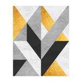 Gray and Gold Composition III (Print Only) thumbnail