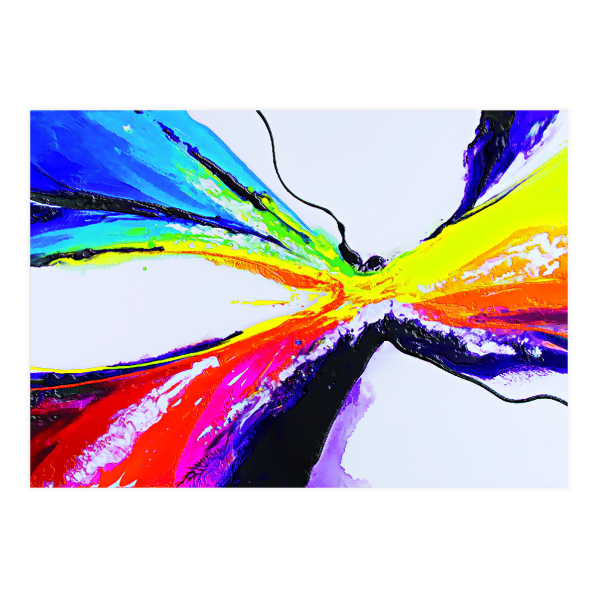 Abstract Art Britto - QB295 (Print Only)