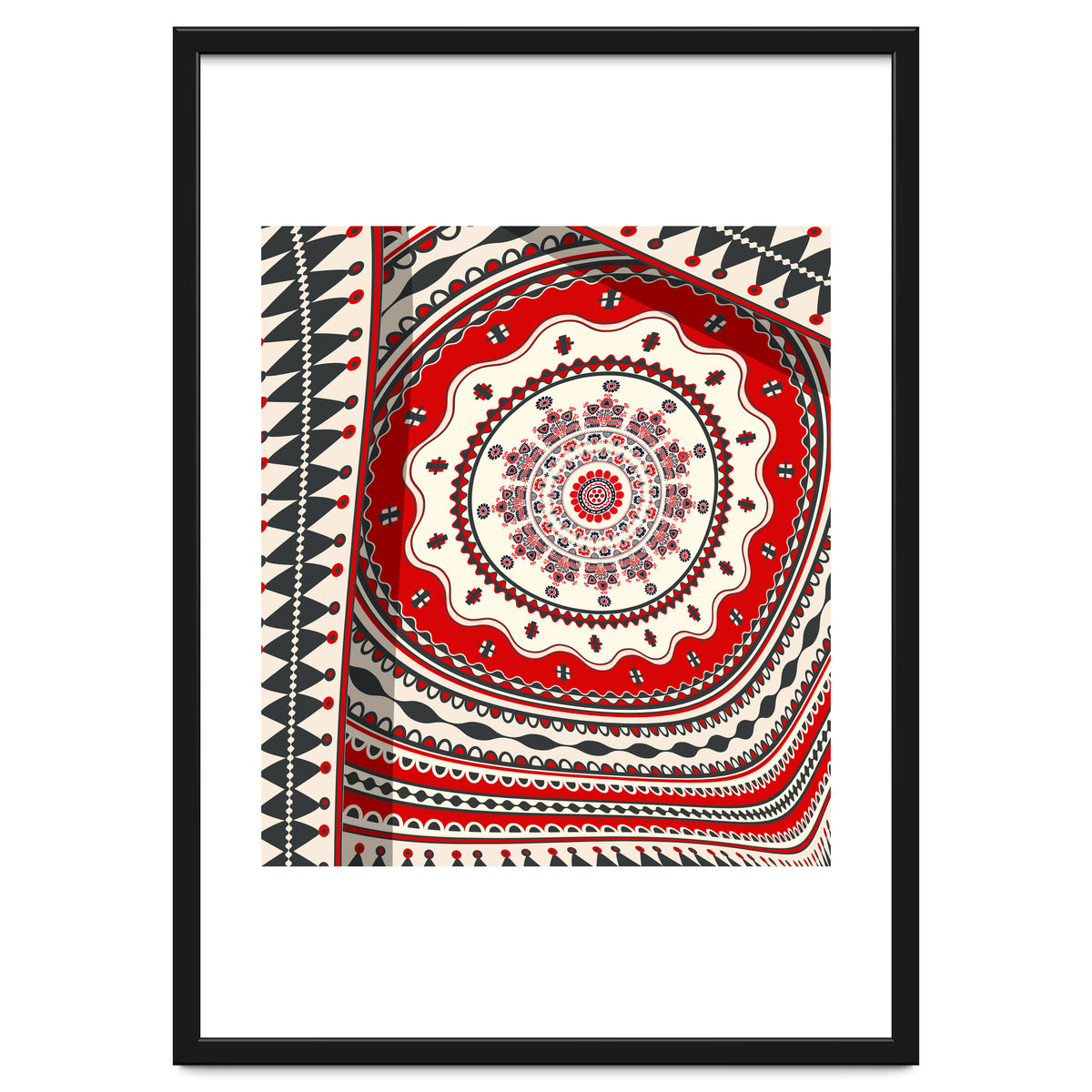 Romanian embroidery background 25