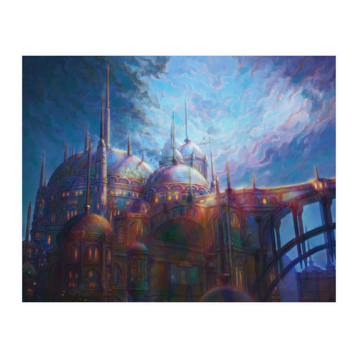 Ul'dah At Night (Print Only)