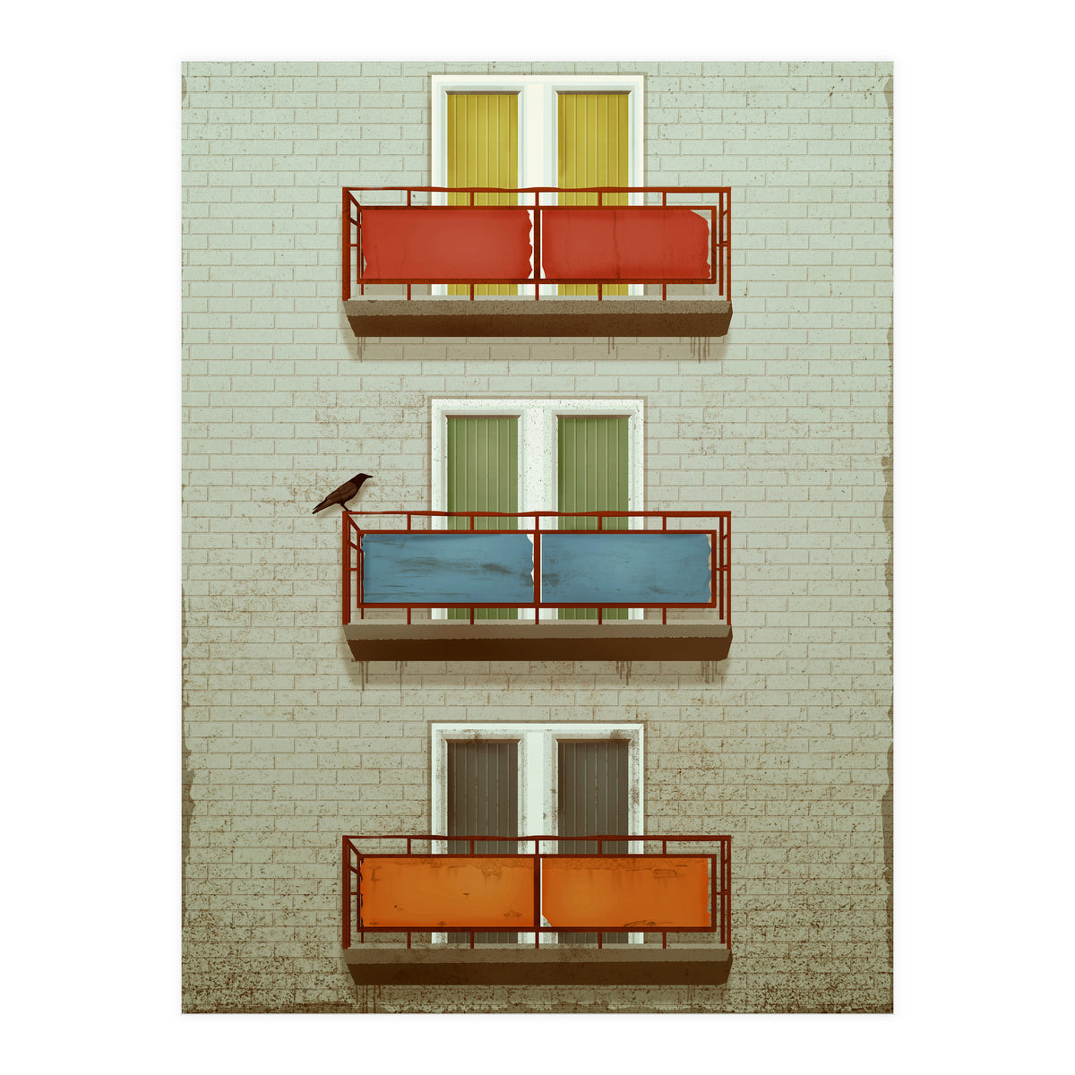 Urban living (Print Only)