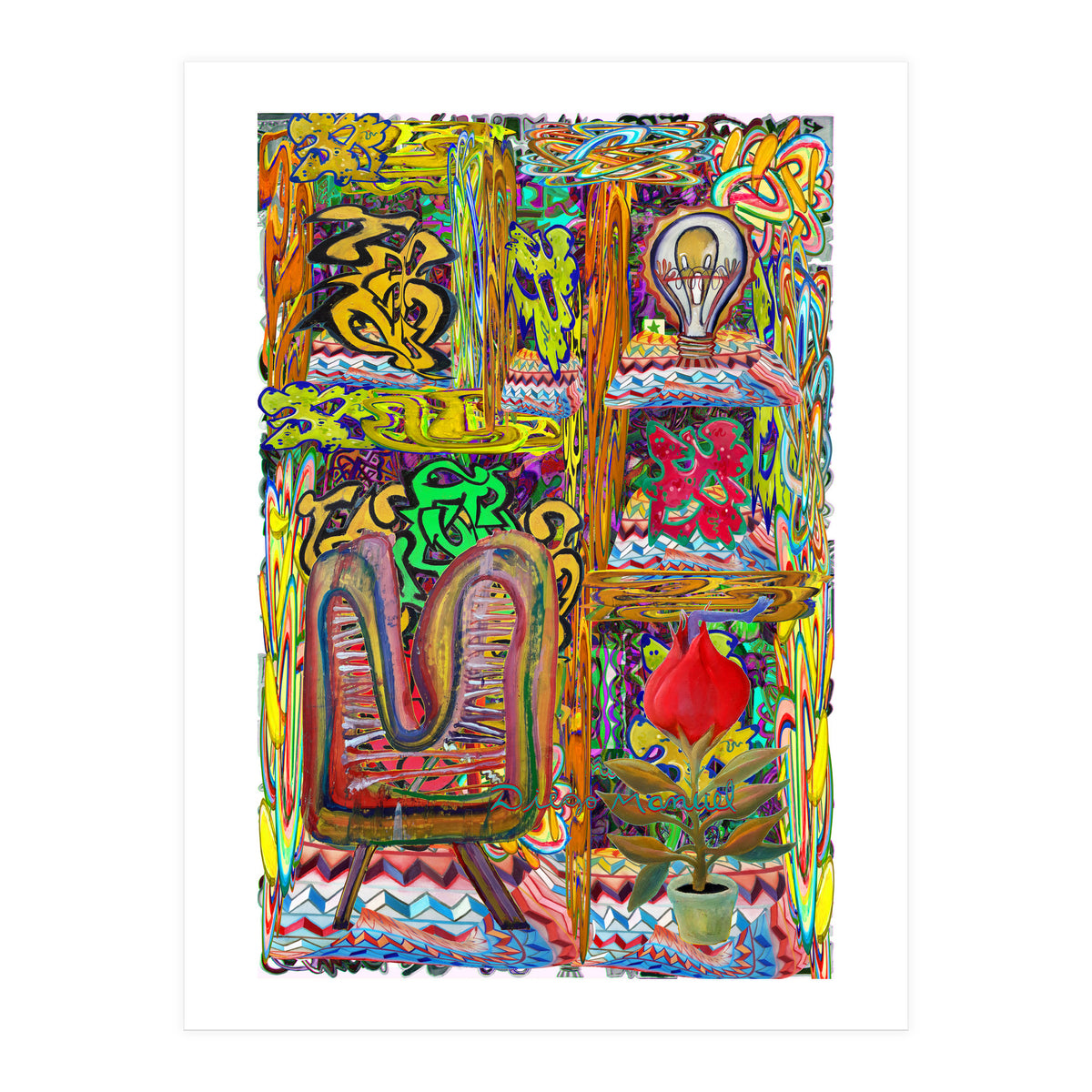 Oficina Del Cobrador 36 (Print Only)