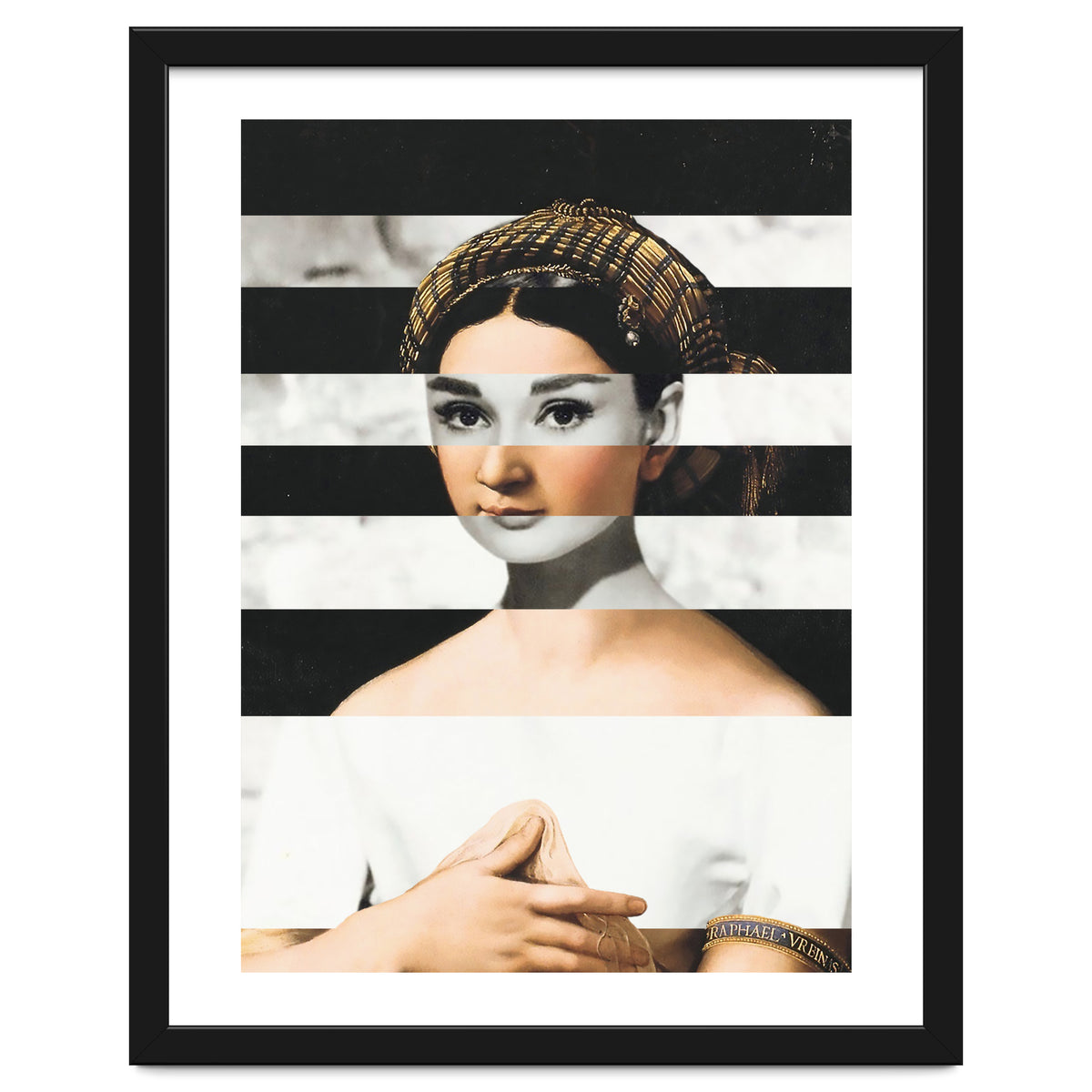 Raphael's La Fornarina & Audrey Hepburn