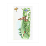 Bunnies In Field (Print Only) thumbnail