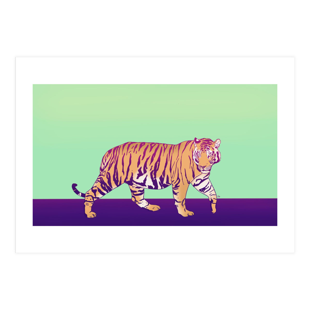 Tiger Under The Sun (Print Only)