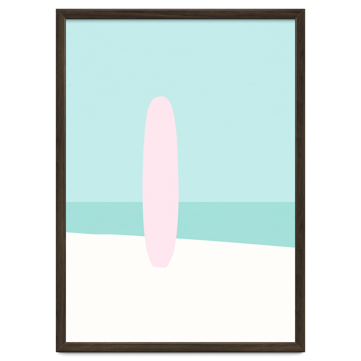 Minimal Surfboard - Turquoise Coast