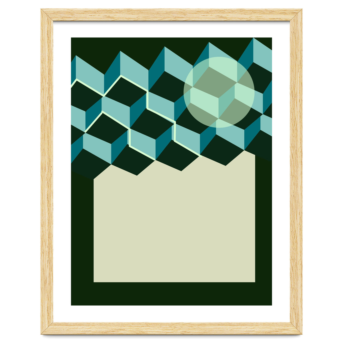 Aurora In The Mountains