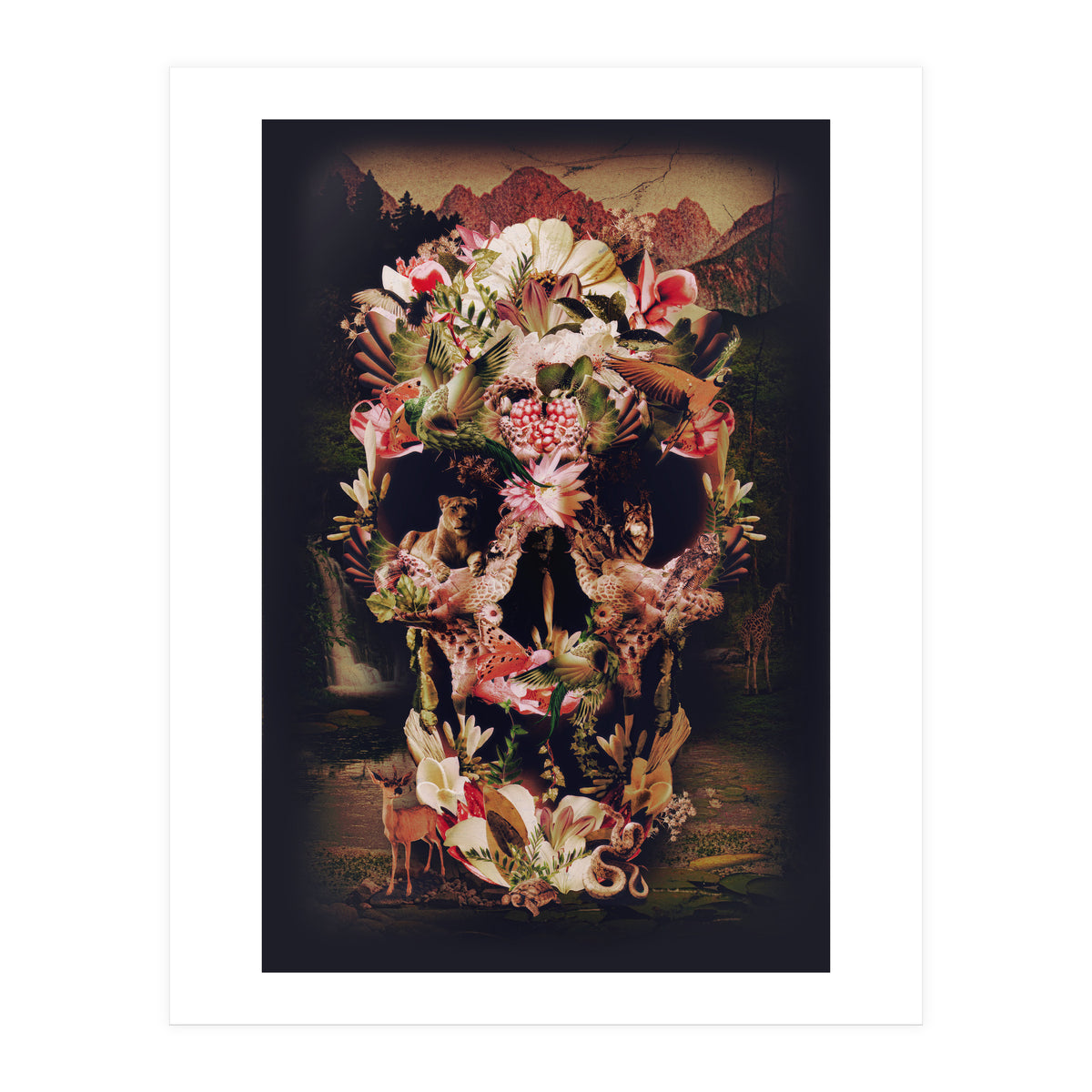 Jungle Skull (Print Only)
