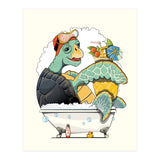 Turtle in the Bathtub (Print Only) thumbnail