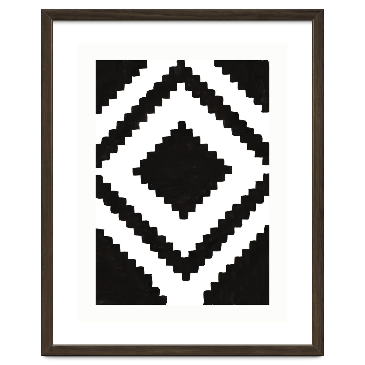 Patterns Aztec Black