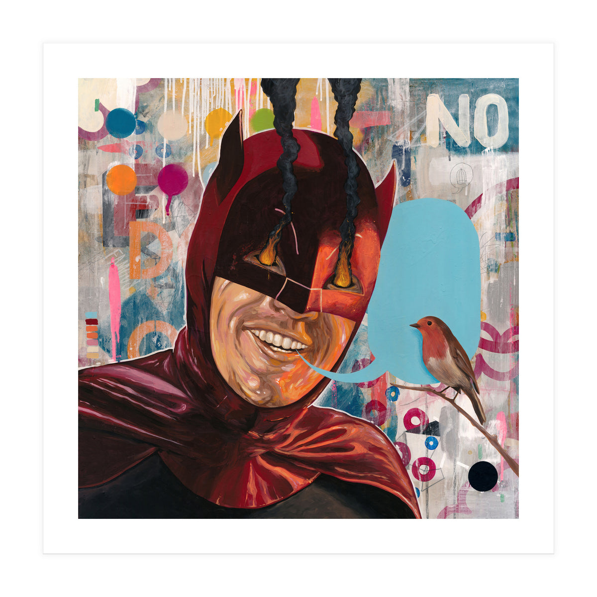 Caped Crusader (Print Only)