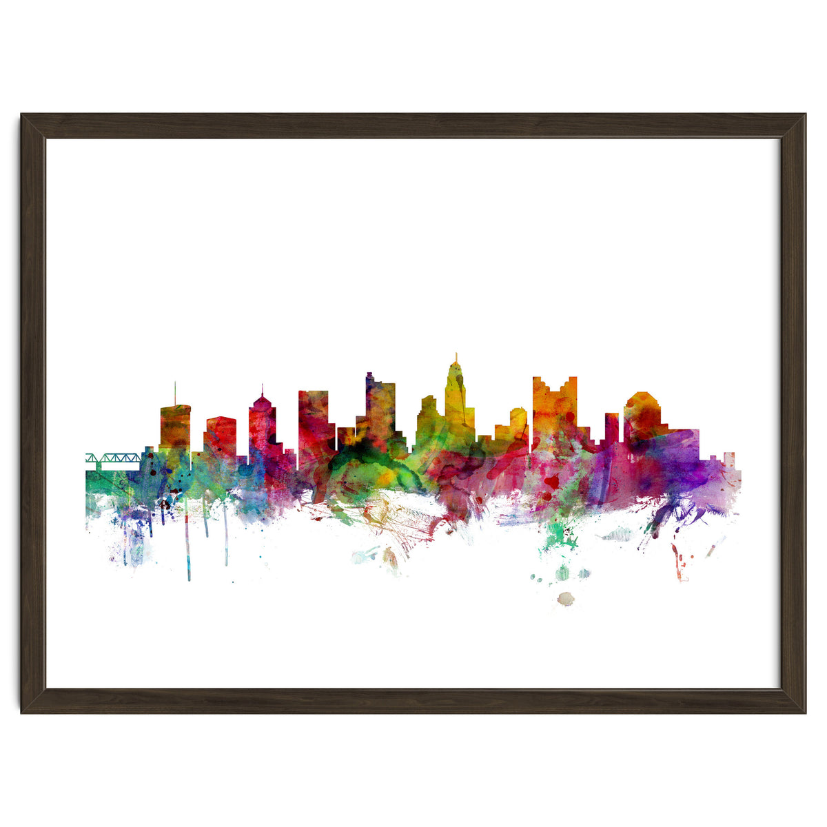 Columbus Ohio Skyline