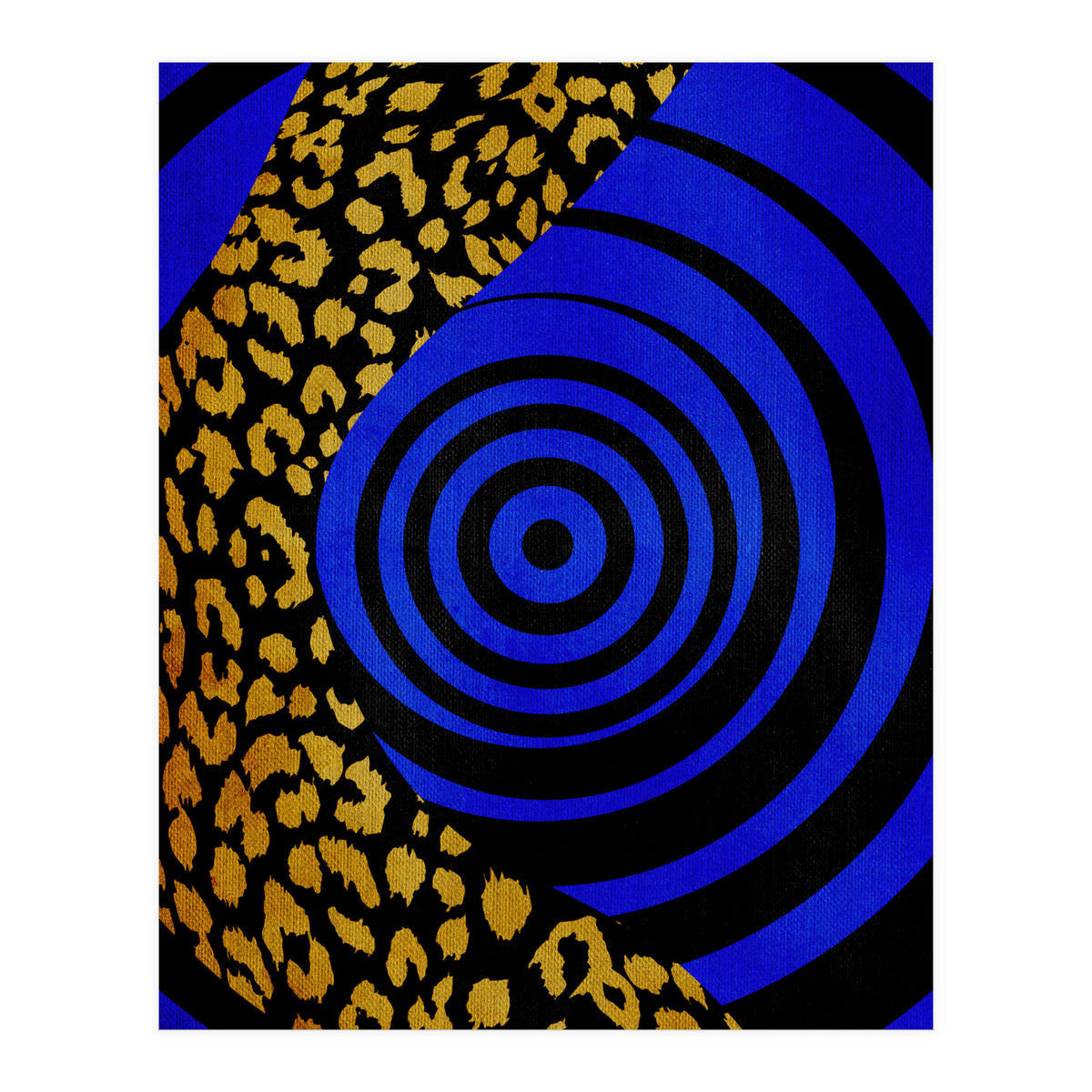 Fun Blue TIGER 2 (Print Only)