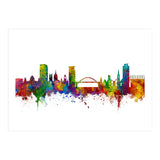 Sunderland England Skyline (Print Only) thumbnail