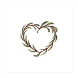 Olive branch heart (Print Only) thumbnail