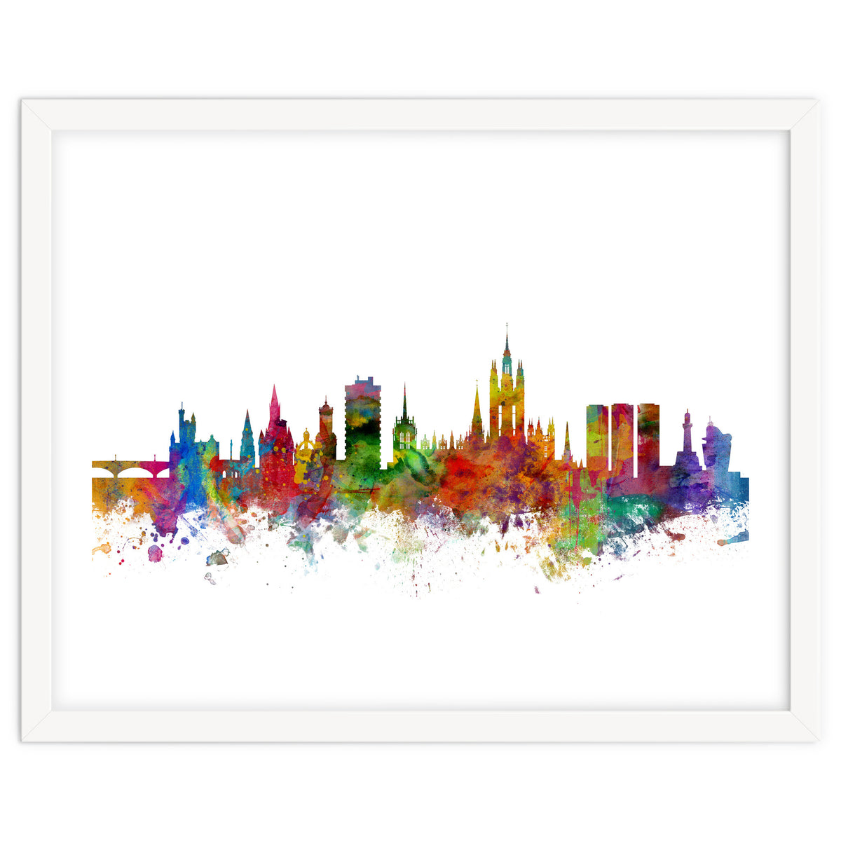 Aberdeen Scotland Skyline