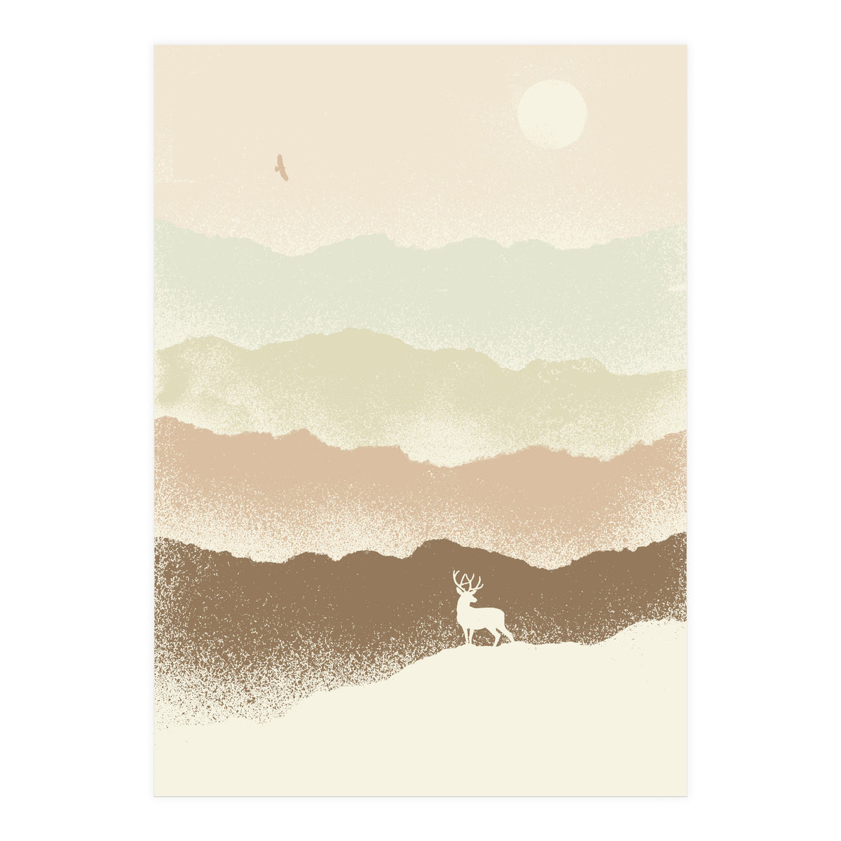 Deer Mountain (Print Only)