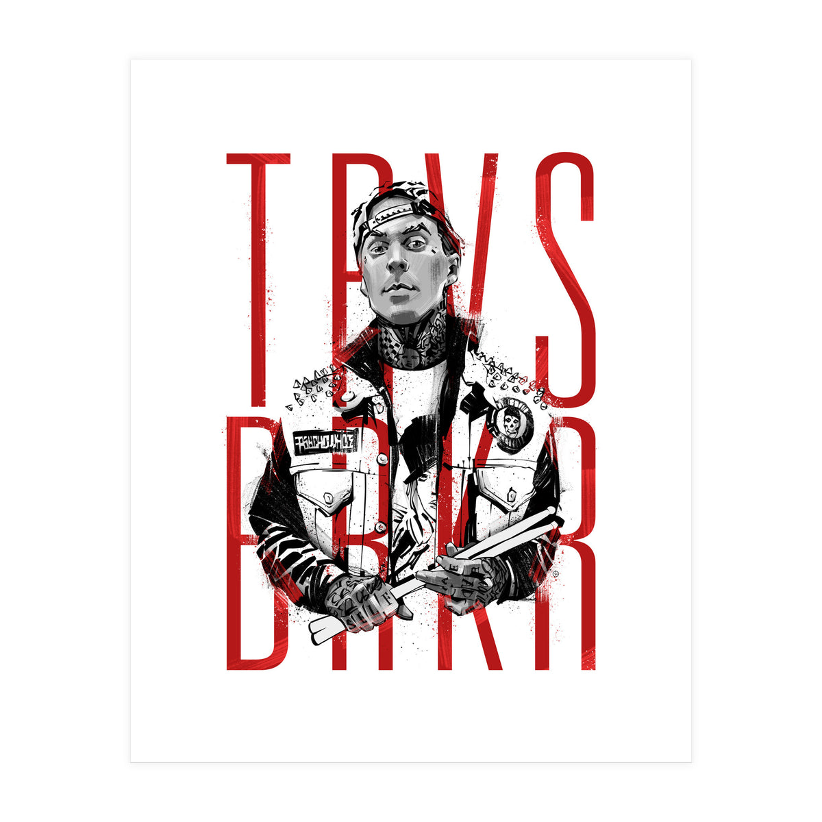 Travis Barker (Print Only)